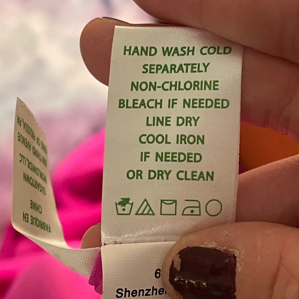 NWOT Lilly Pulitzer Abrielle Off The Shoulder Ruffle Mini Dress Dress Hot Pink - Image 10