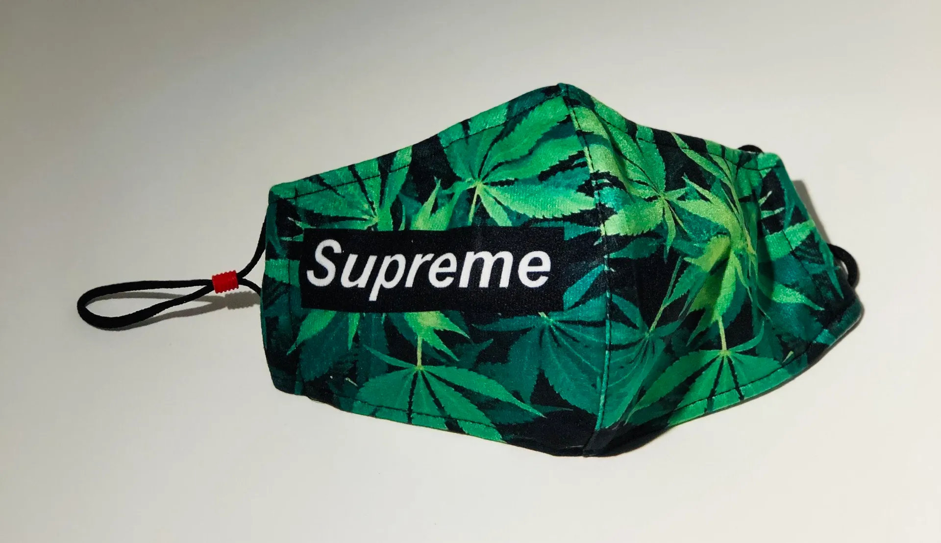 Supreme Green Leaf Face Mask - Image 2