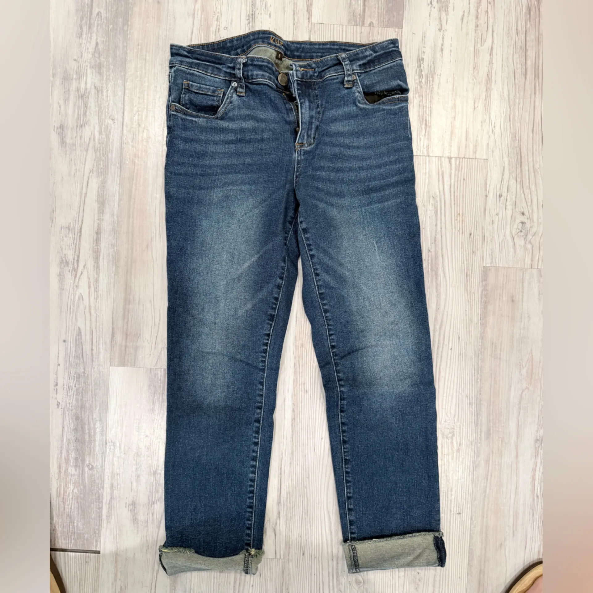 Kut from the Kloth Women's Straight Leg Jeans - Blue - Image 3