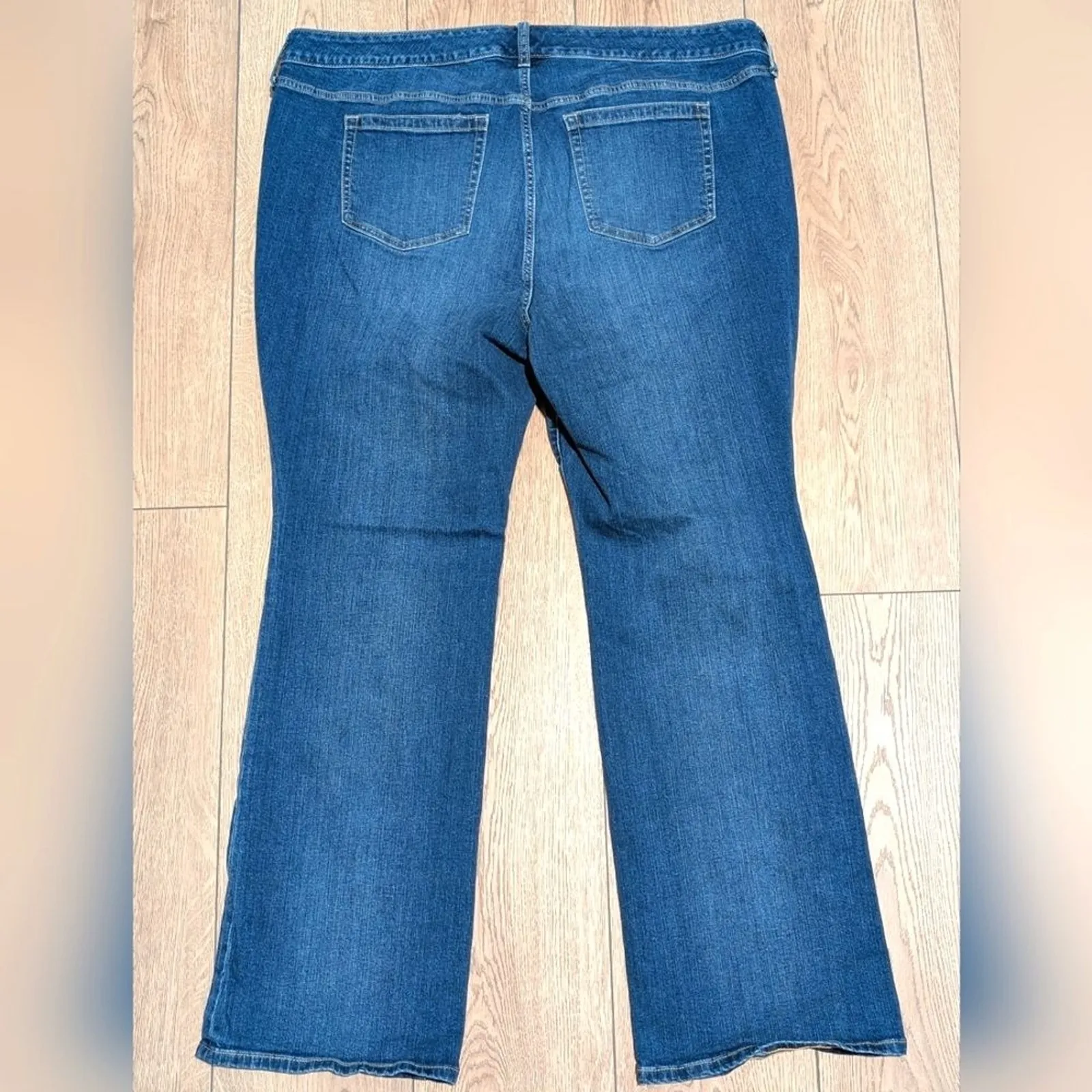 TORRID Plus 22 Mid Rise Slim Boot Vintage Stretch‎ Denim JEANS 22R 3X - Image 5