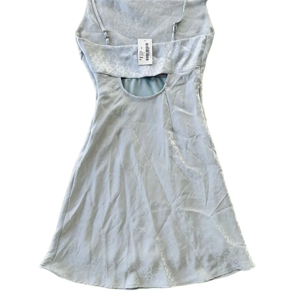 South Moon Under Blue Slip Dress Size XS NEW A Love Like You Mini Dress - Image 4
