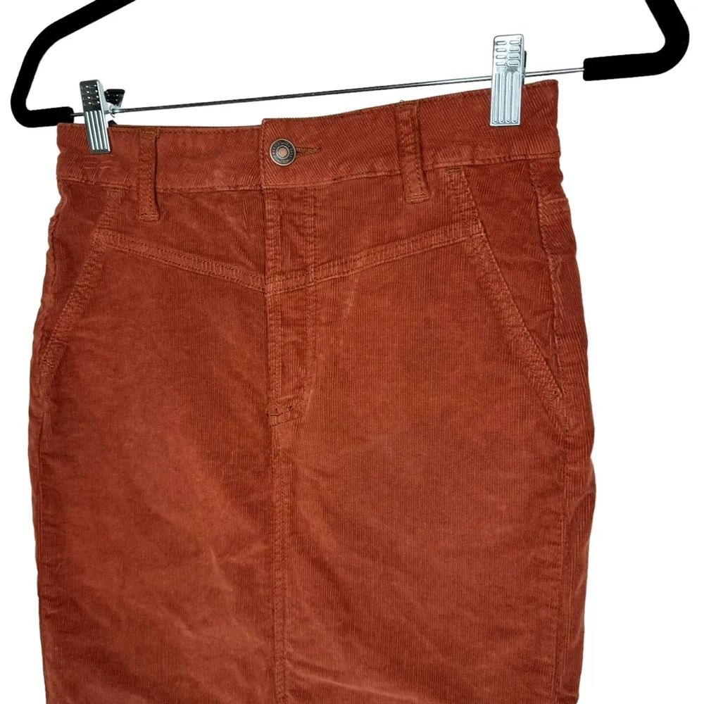 Free People We The Free Rosemary Corduroy Pencil Skirt 25 - Image 2