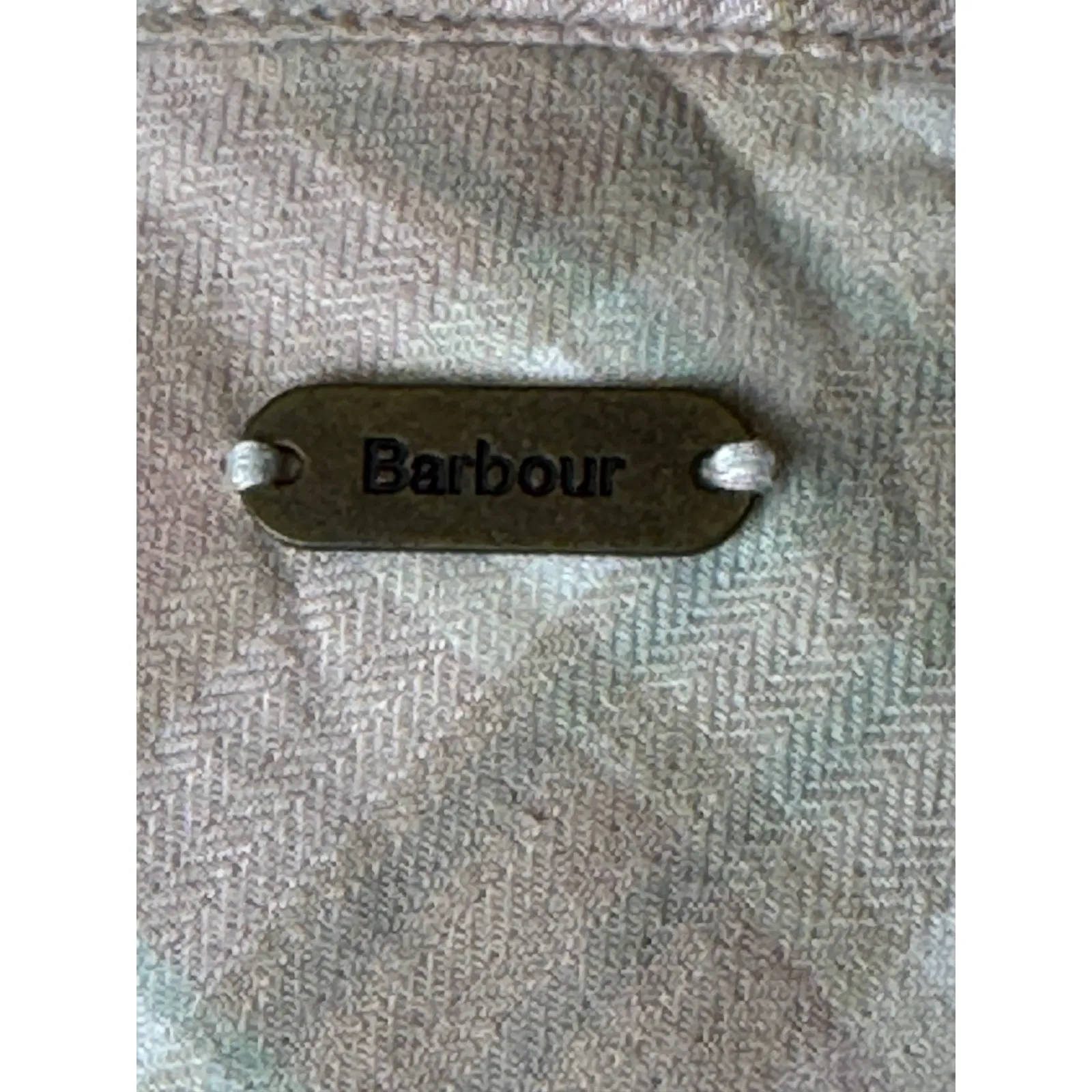 Barbour Shirt Women 14 Pink Plaid Check Flannel Relaxed Fit Newbury Button Down - Image 9