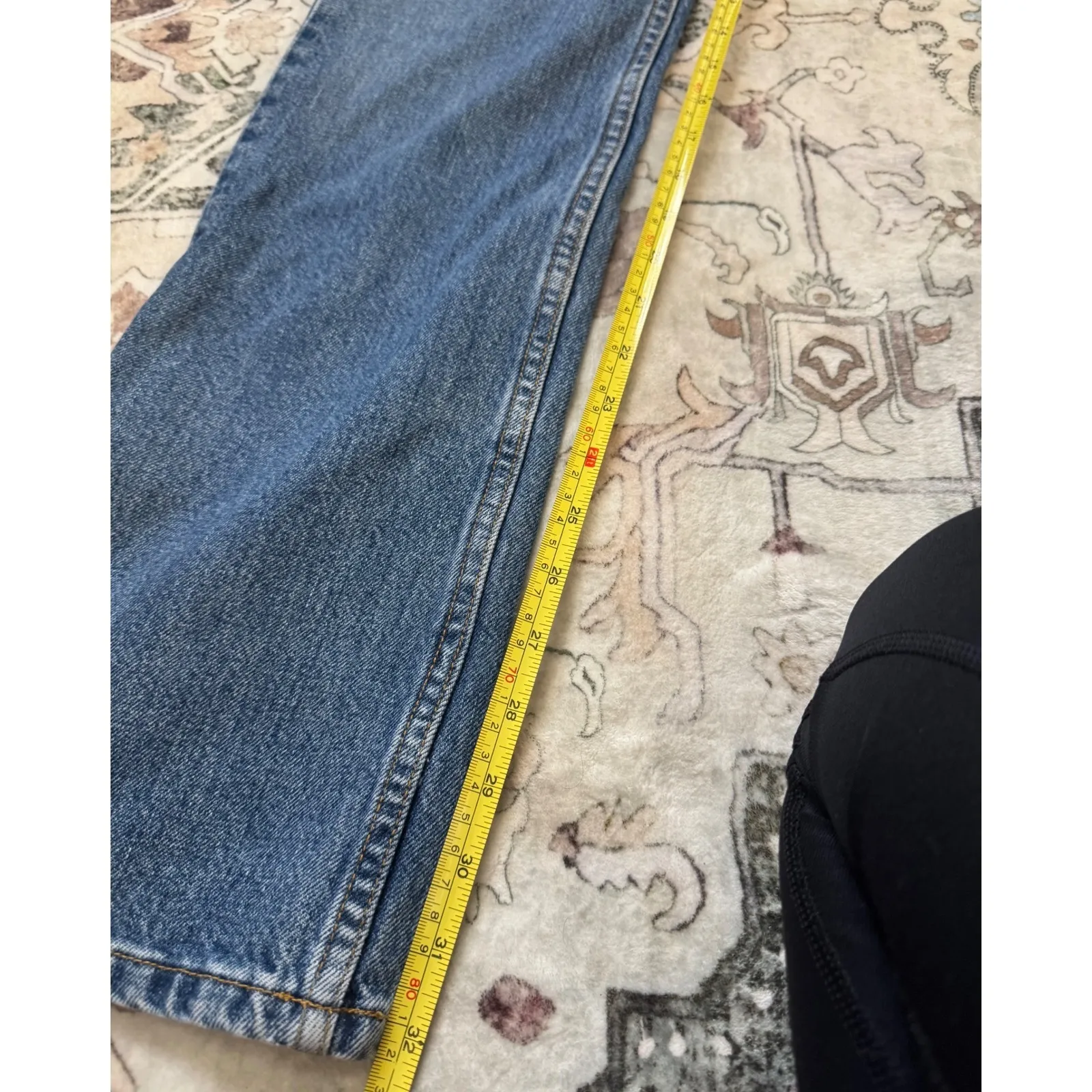 Vintage EXPRESS JEANS Womens Cotton Denim Bootcut Jeans Size 5 6L Y2k 90s Blue - Image 6