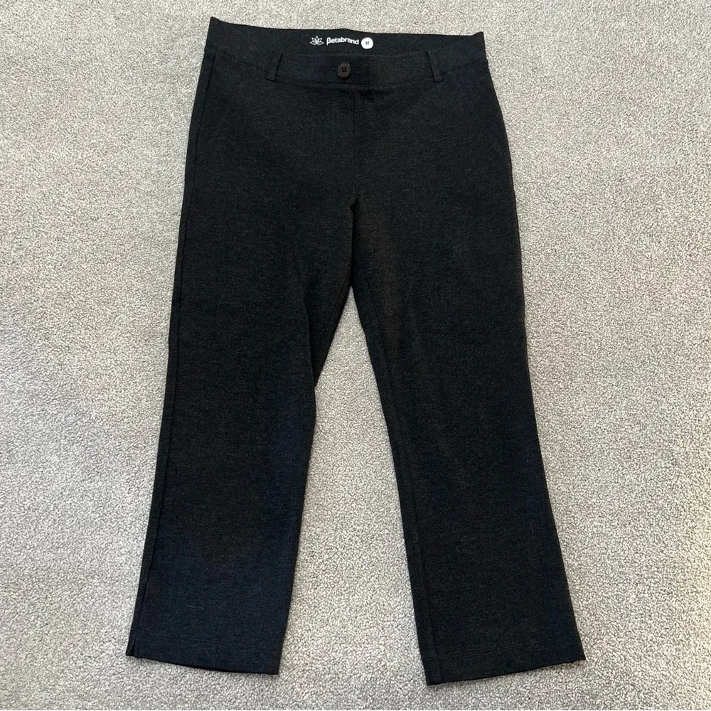 BetaBrand Classic Dress Pant Yoga Pants Size Medium Black - Image 5