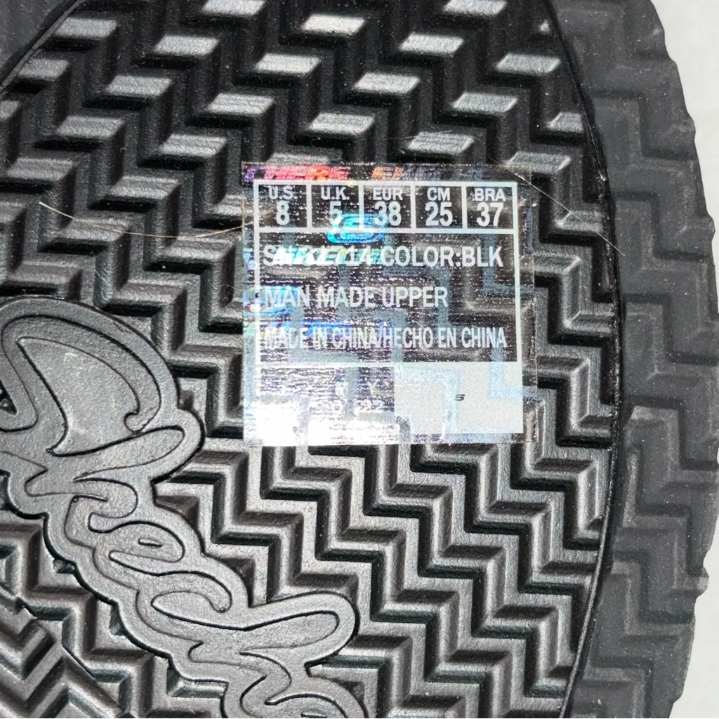 NEW Skechers Cali Luxe Foam Wedge Beverlee Tiger Posse Sandals Shoes size 8 - Image 11