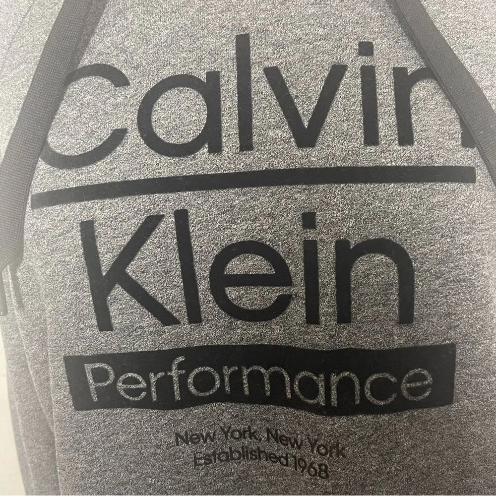 Calvin Klein Performance Cozy Pullover Hoodie Medium Chunky Drawstring - Image 3