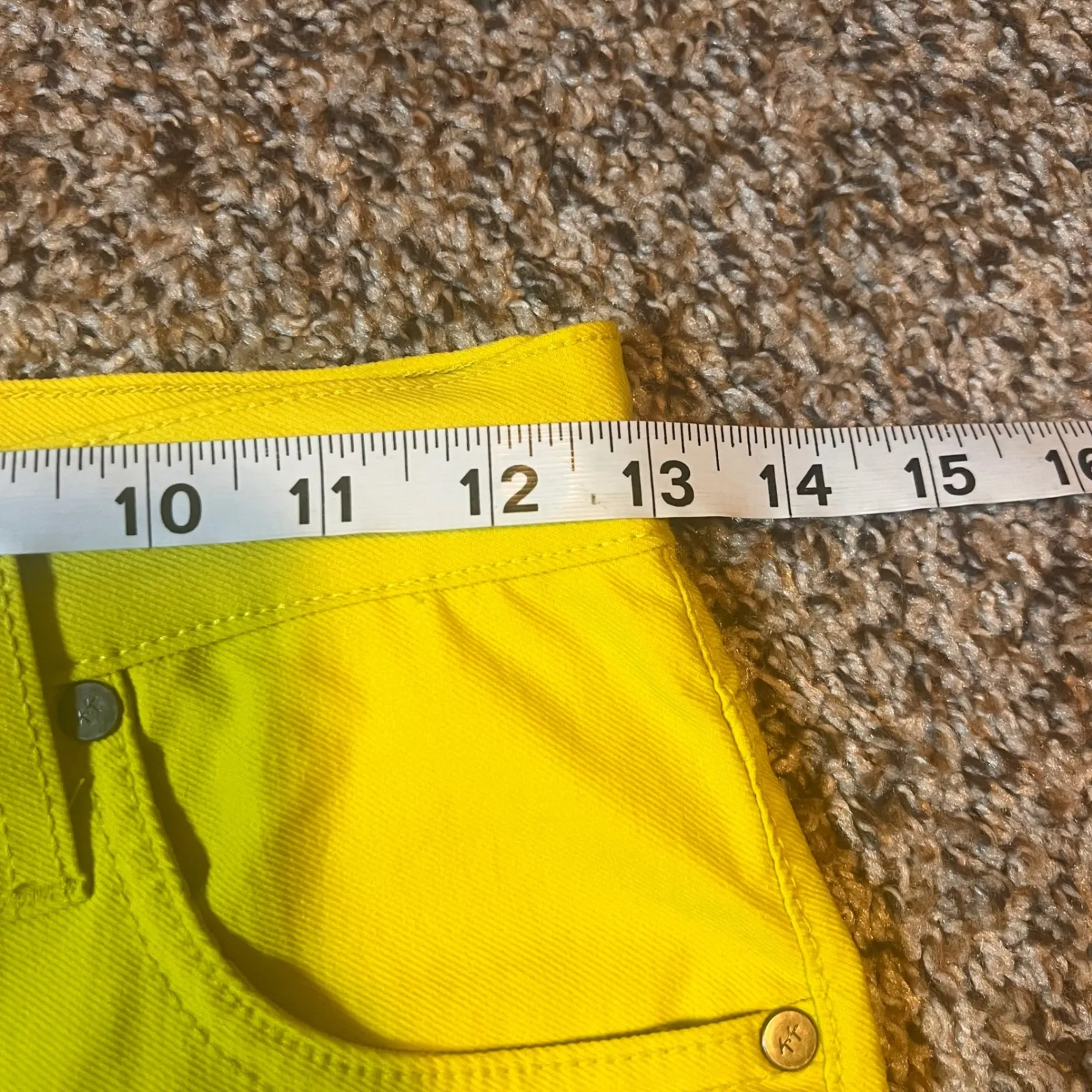 Karen Kane Womens Lime‎ Green Skinny Leggings Pants Made in USA Size 4 - Image 4