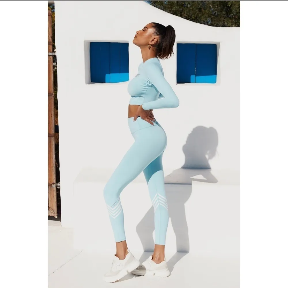 Elette Fit by Hello Molly | Blue Workout Set - Image 5