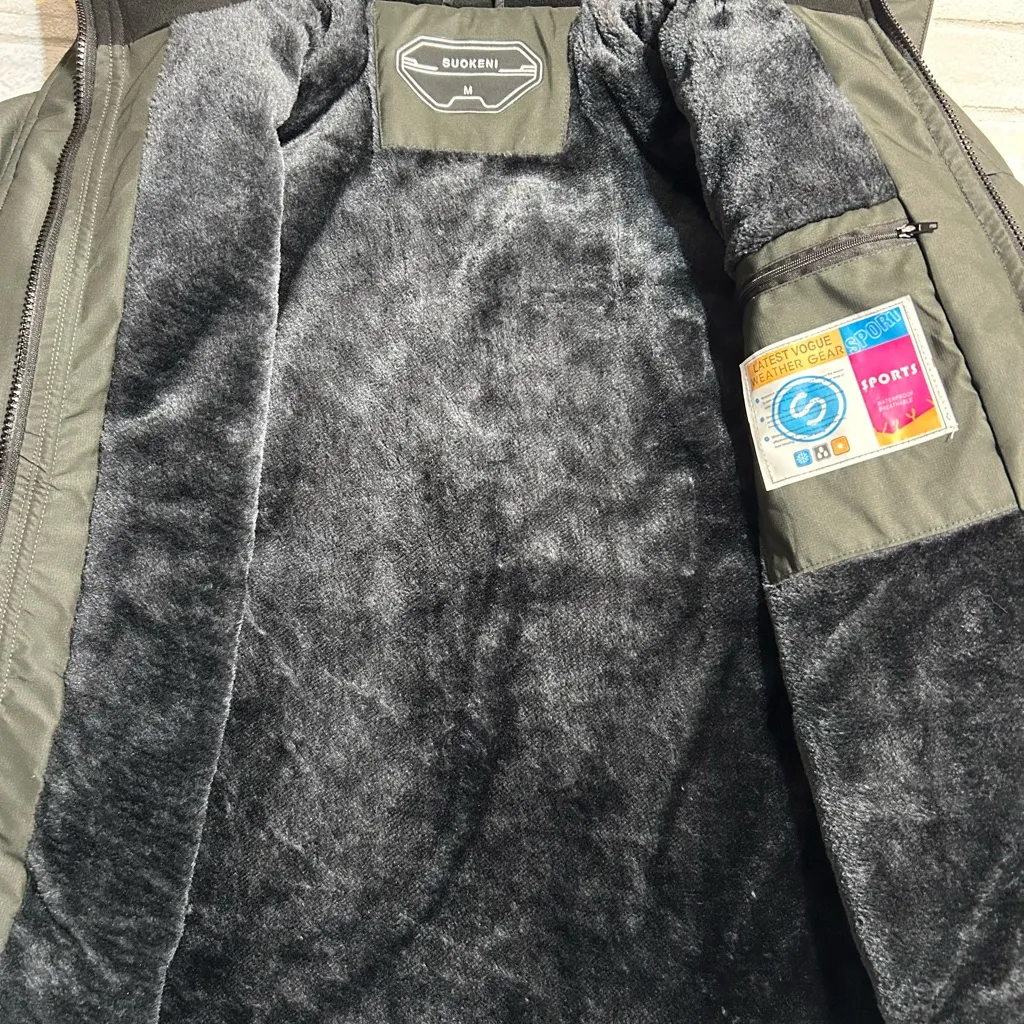 Suokeni Woman’s Ski Jacket Gray Size M - Image 5