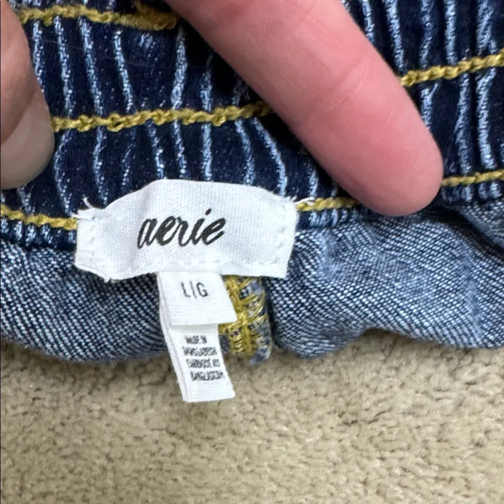 Blue Denim Shorts - Image 3