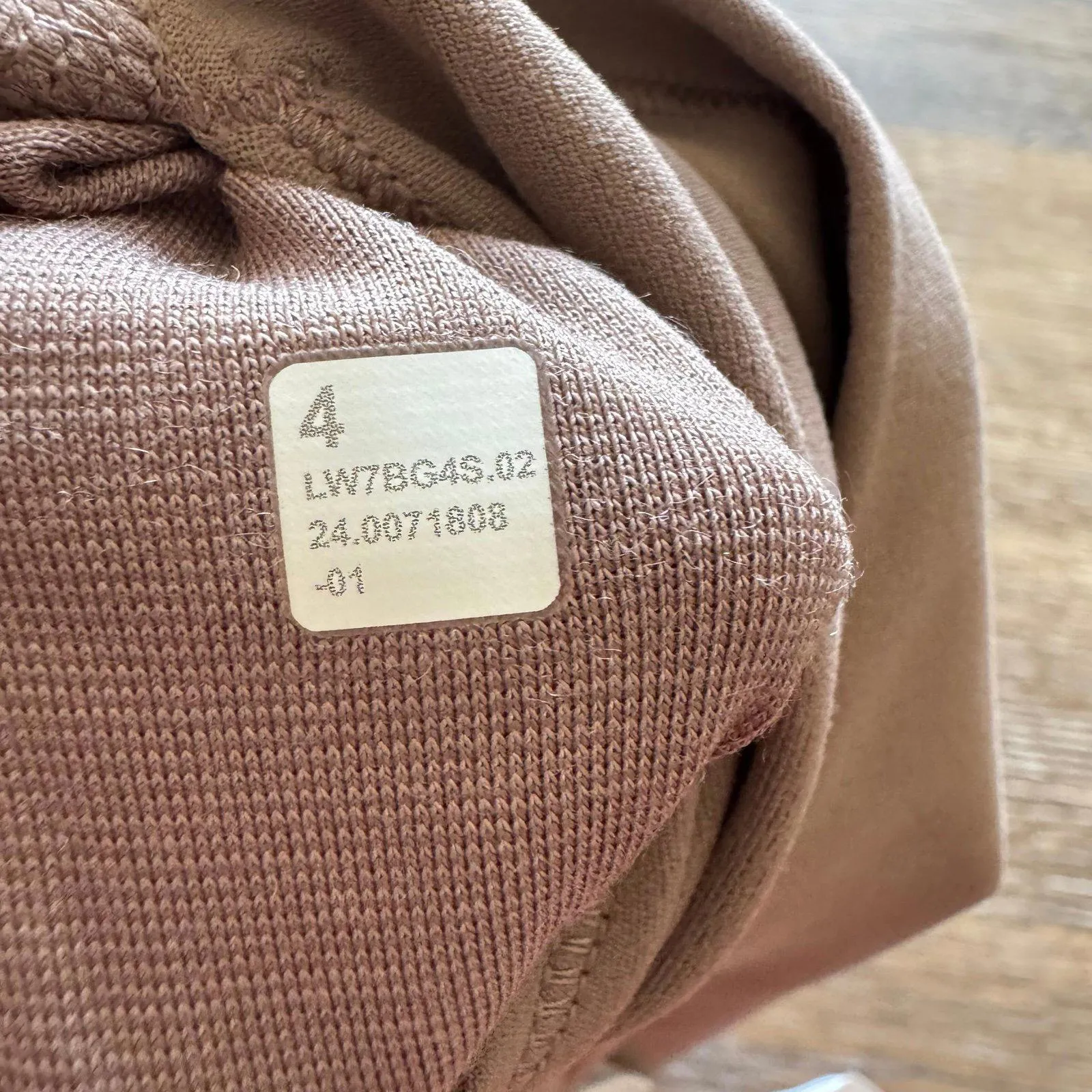 Lululemon Align Biker Short High Rise 6” Taupetastic Size 4 NWT - Image 6