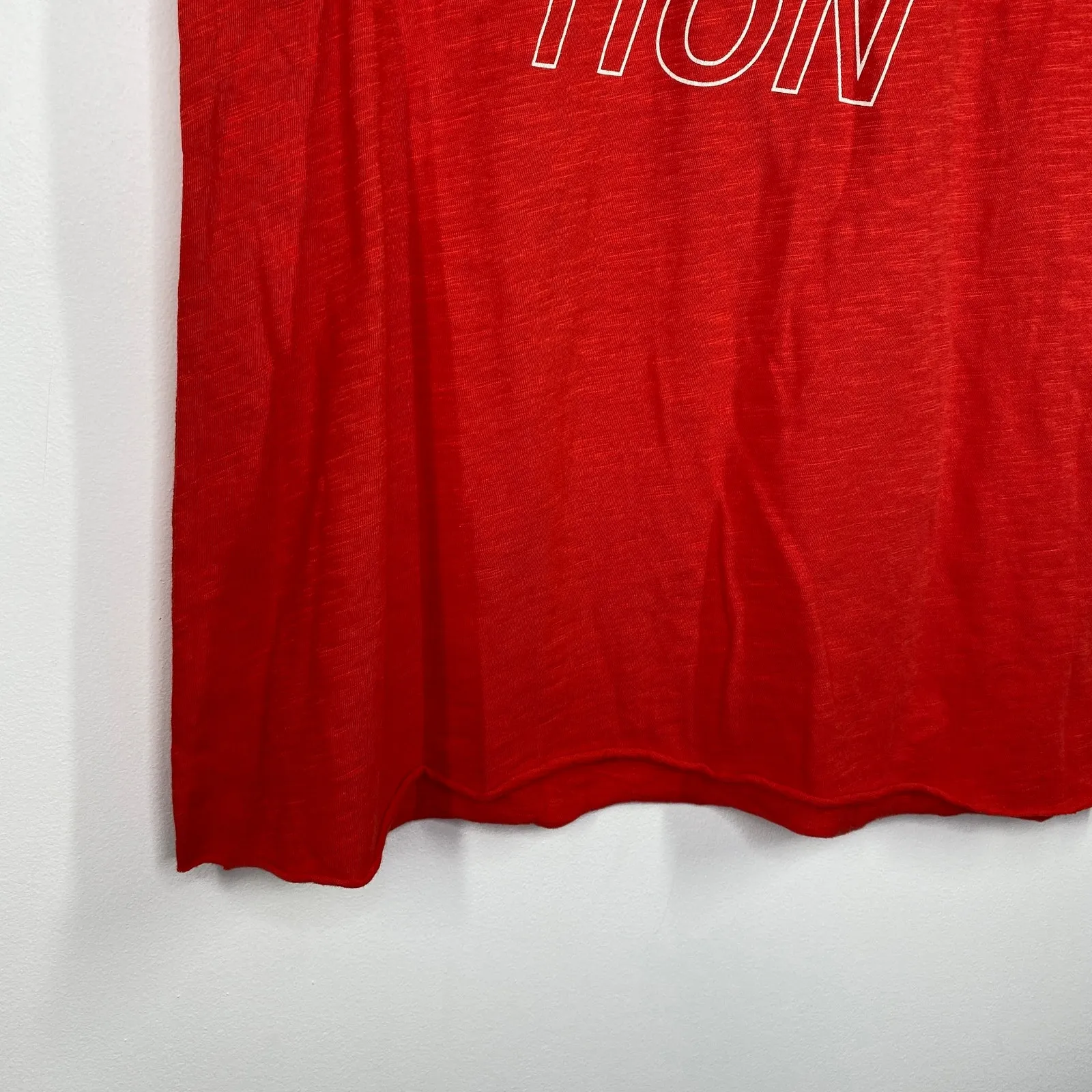 Sanctuary Red Generation Short Sleeve T-Shirt Women's Size Small Petite SP NWOT - Image 3