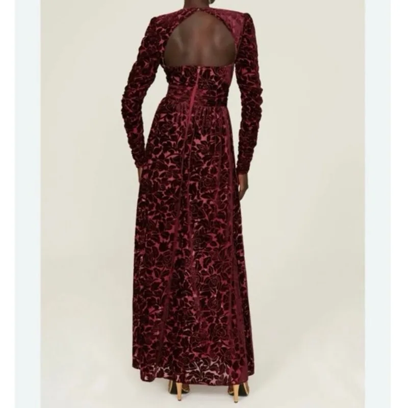 Bronx & Banco Velvet Burnout
Romantic Maxi Dress XXL - Image 2