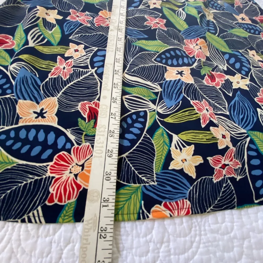 Sag Harbor Multicolor Floral Skirt Tropical • Resort Wear • Boho •Floral •Beachy - Image 10