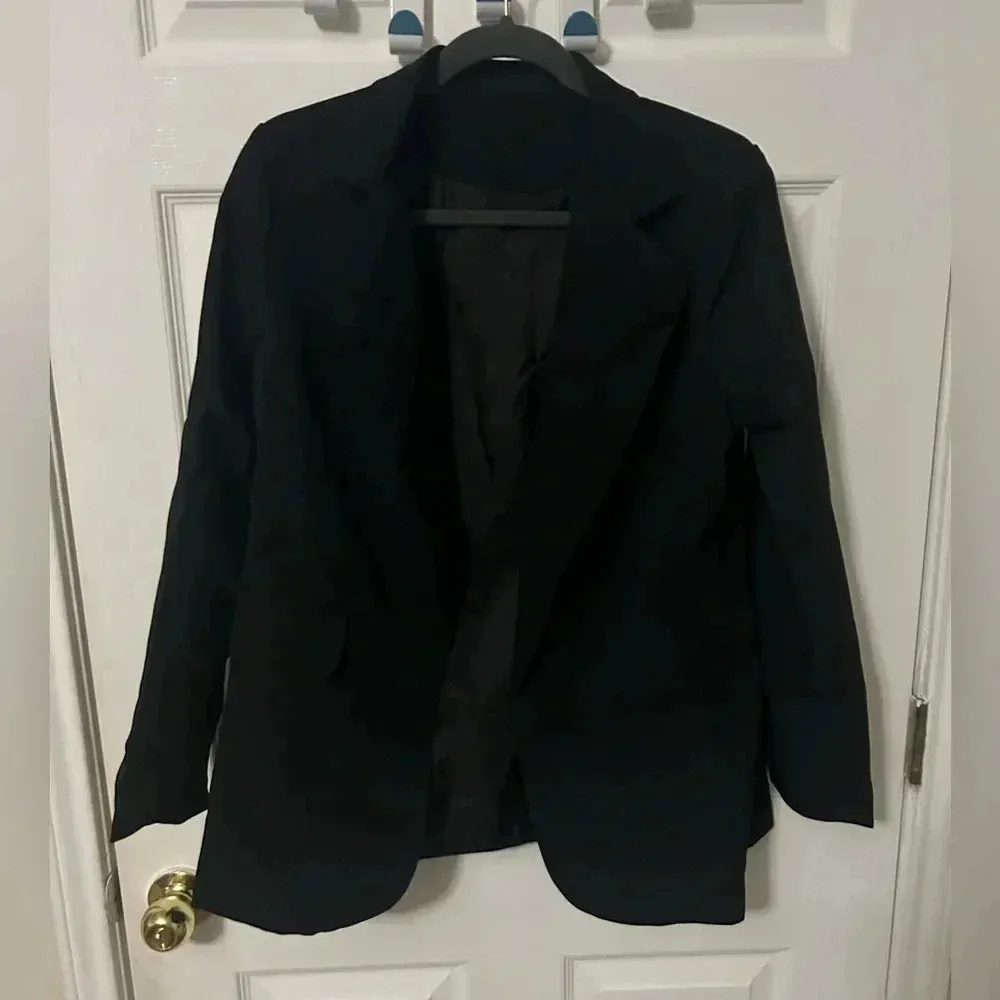 Women suit jacket Black Size M - Image 2