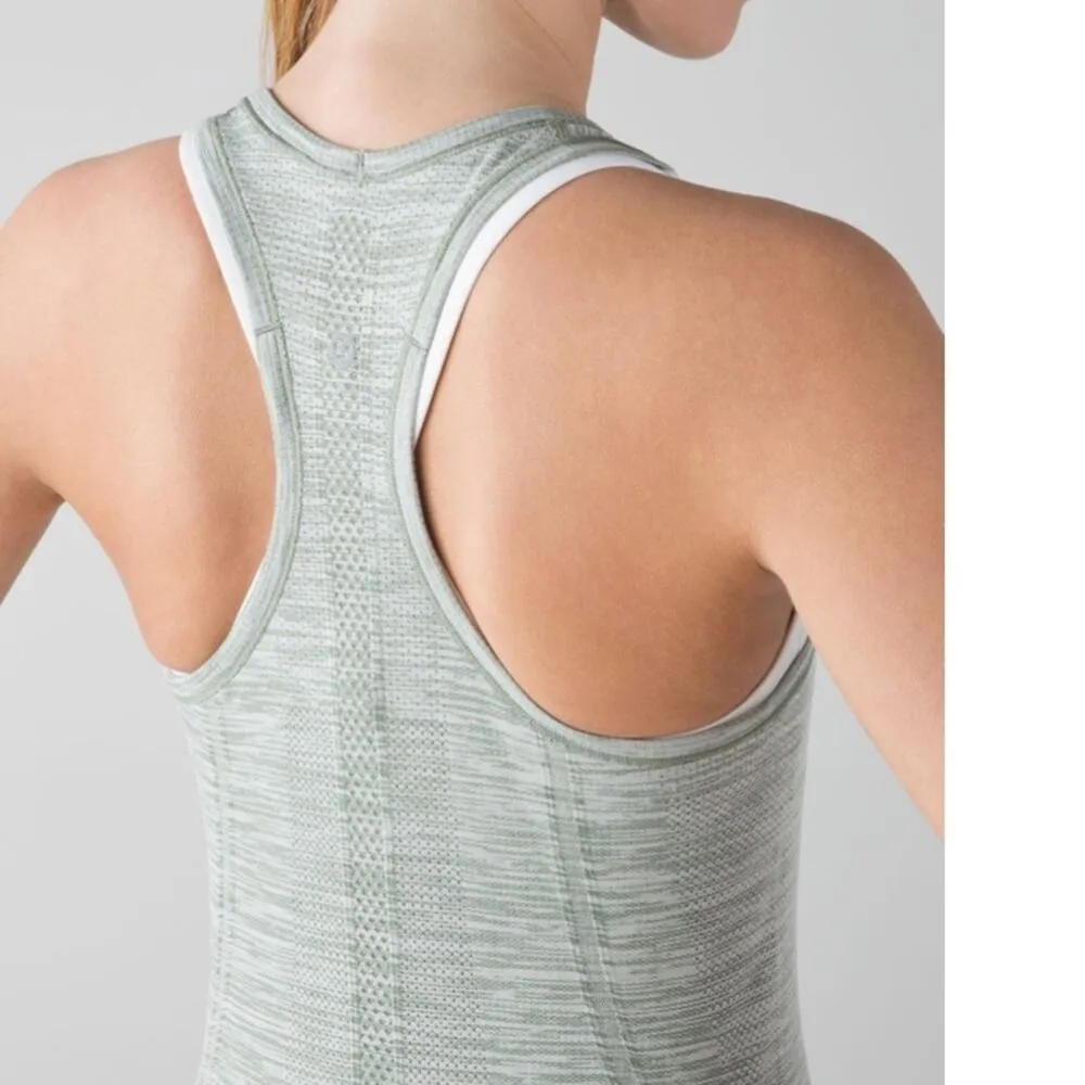 Lululemon swiftly racer back tank top desert olive - Image 5