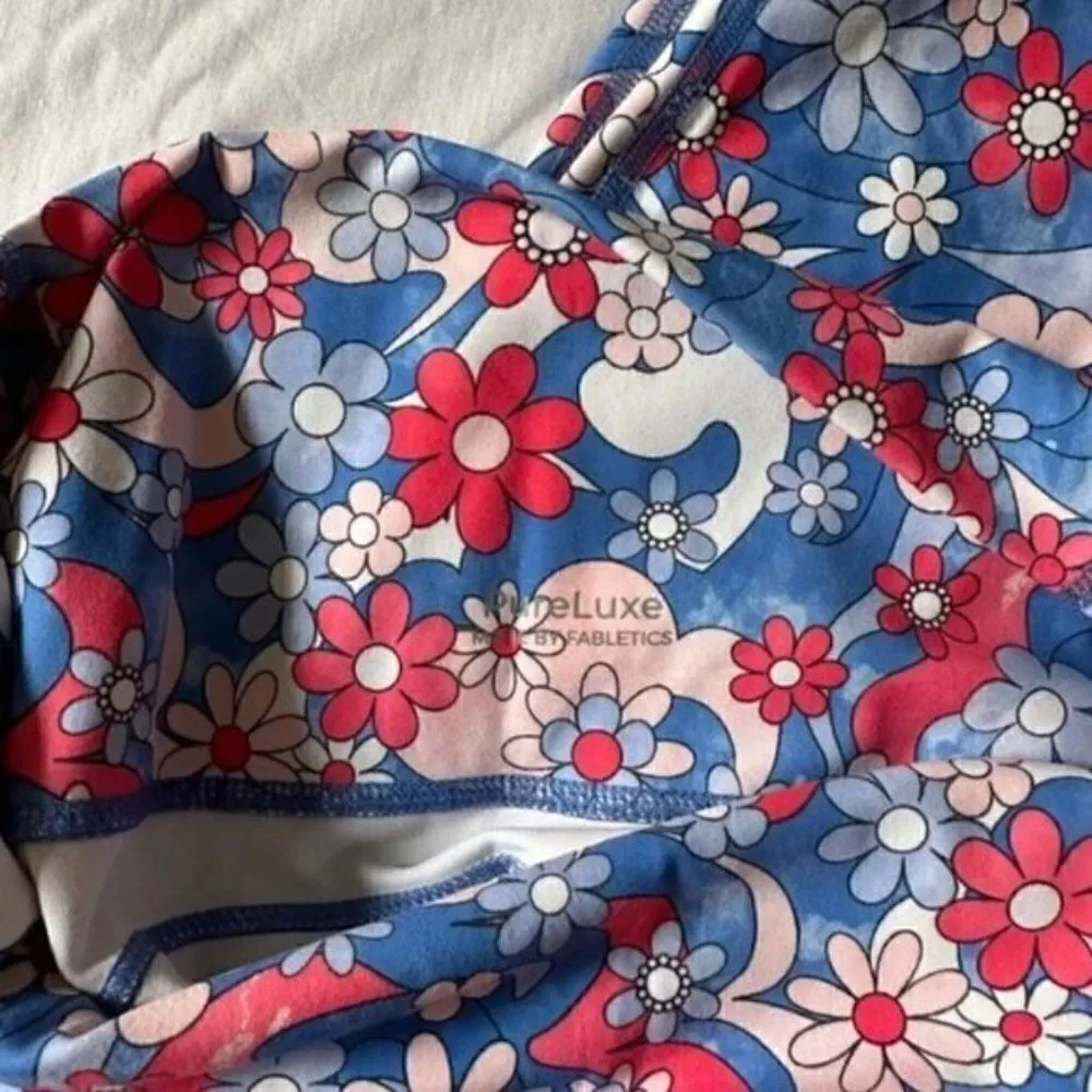 Fabletics PureLuxe Harlyn Sports Bra & Leggings Set S High-Waist Activewear - Image 12