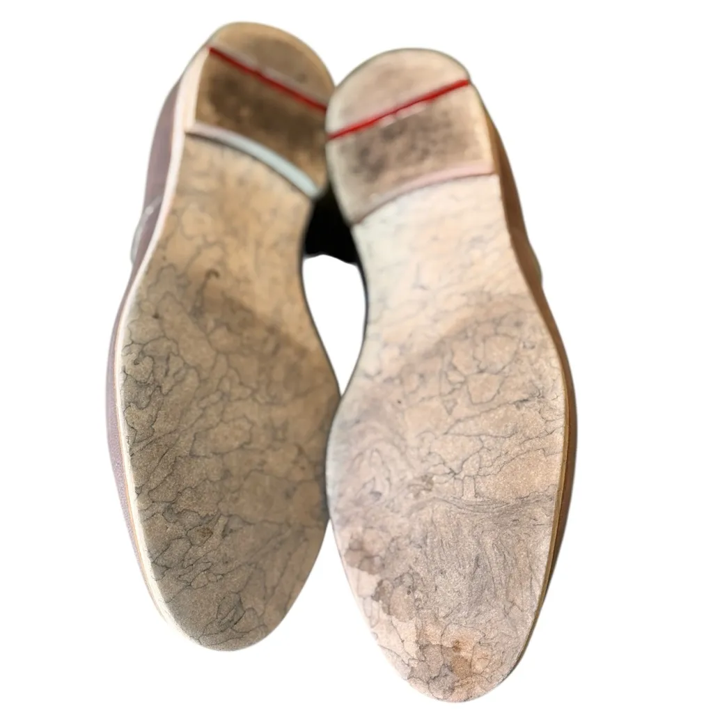 LLOYD Germany Iridescent Lavender Leather Oxford Lace Up Shoes Womens 5.5 EU 36 Gray - Image 10