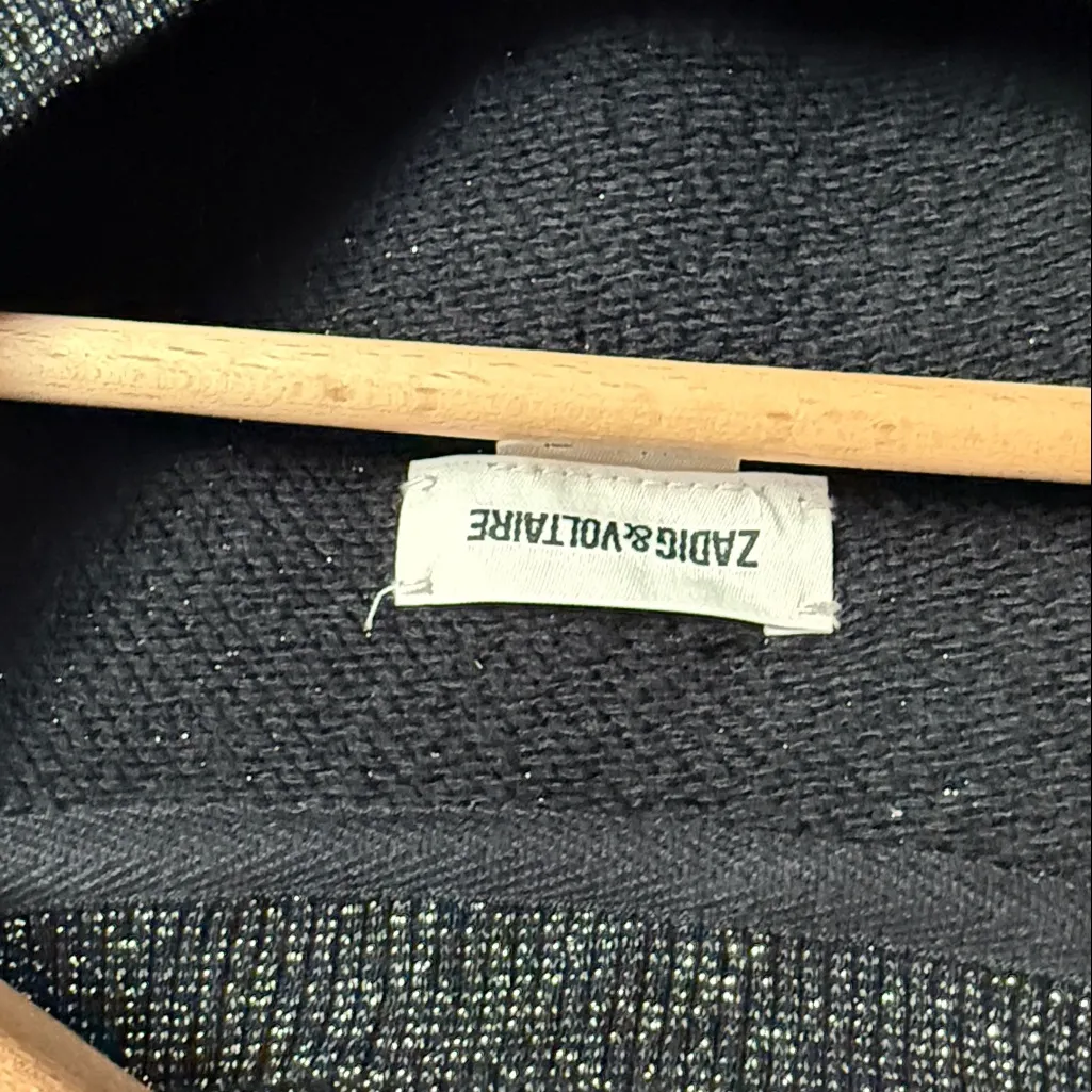 Zadig & Voltaire - Portland Sweatshirt - Black Small - Image 8