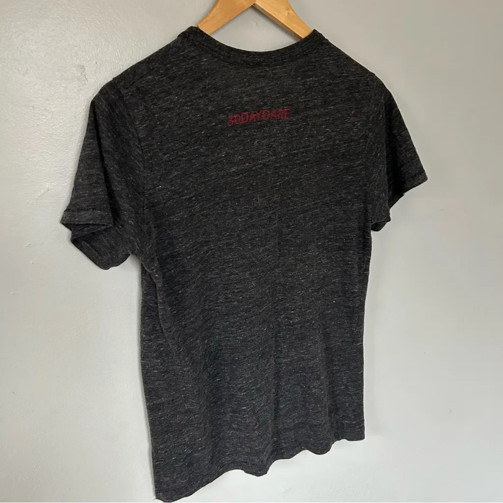 Alternative Black and Red Diamond Yoga Tee - Image 6