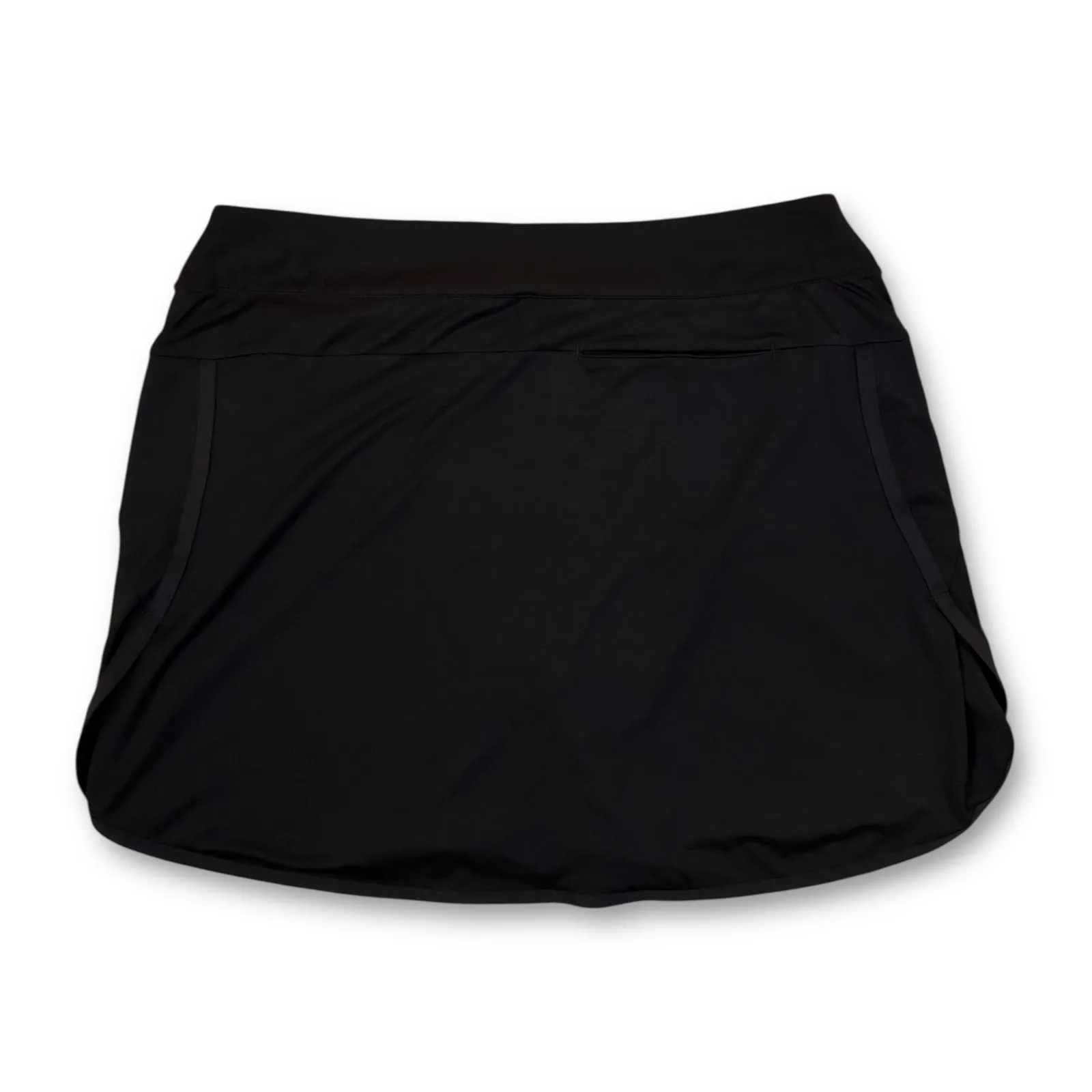 EUC Nike Dri-Fit Black Athletic Tennis Golf Skort Skirt Built-in Shorts XL - Image 2