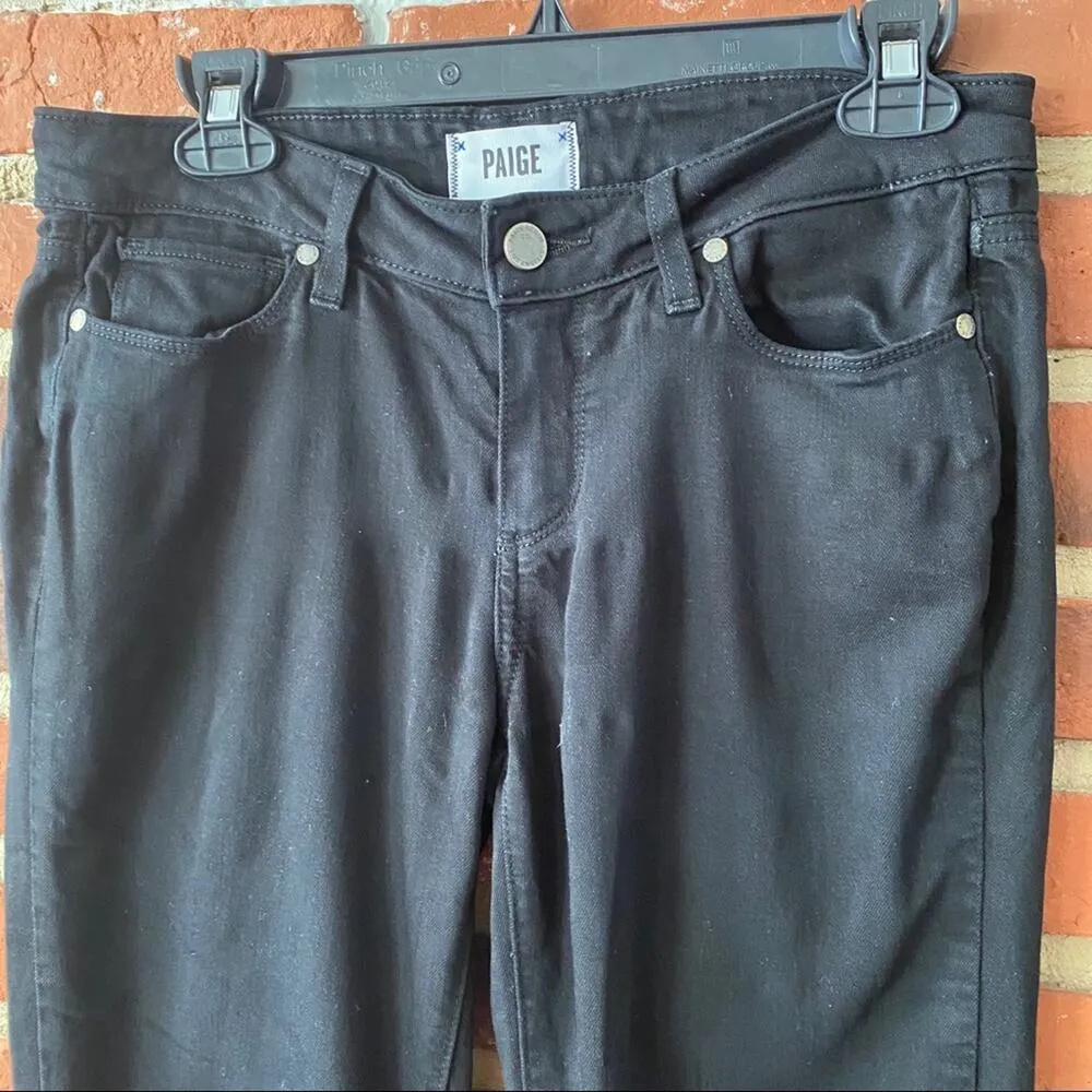 Paige Black Jeans Verdugo ultra Skinny Jeans sz 28 - Image 8