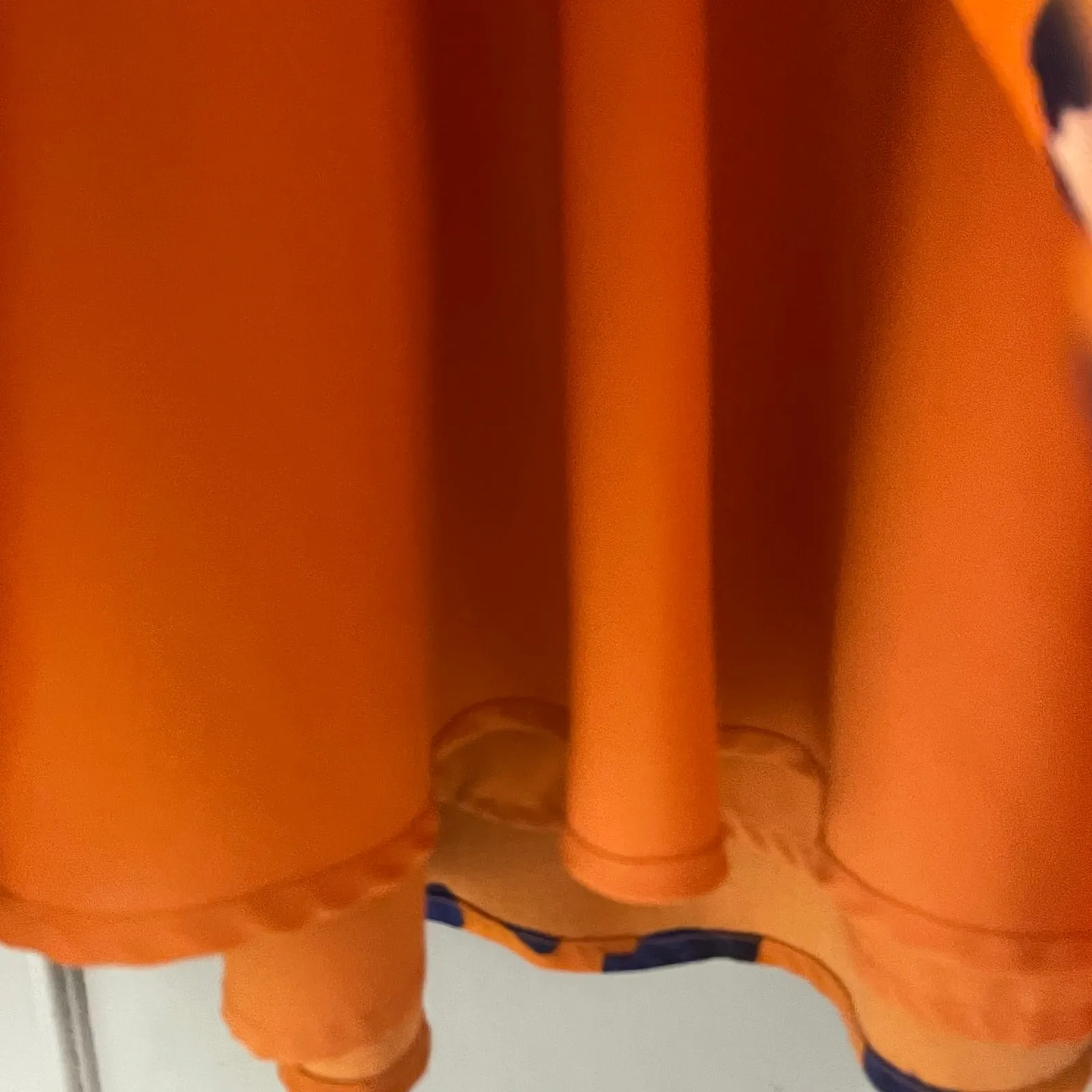 3.1 Phillip Lim X Target 20th Anniversary A Line Twirl Skirt Size 2 Leopard Dot Orange - Image 2