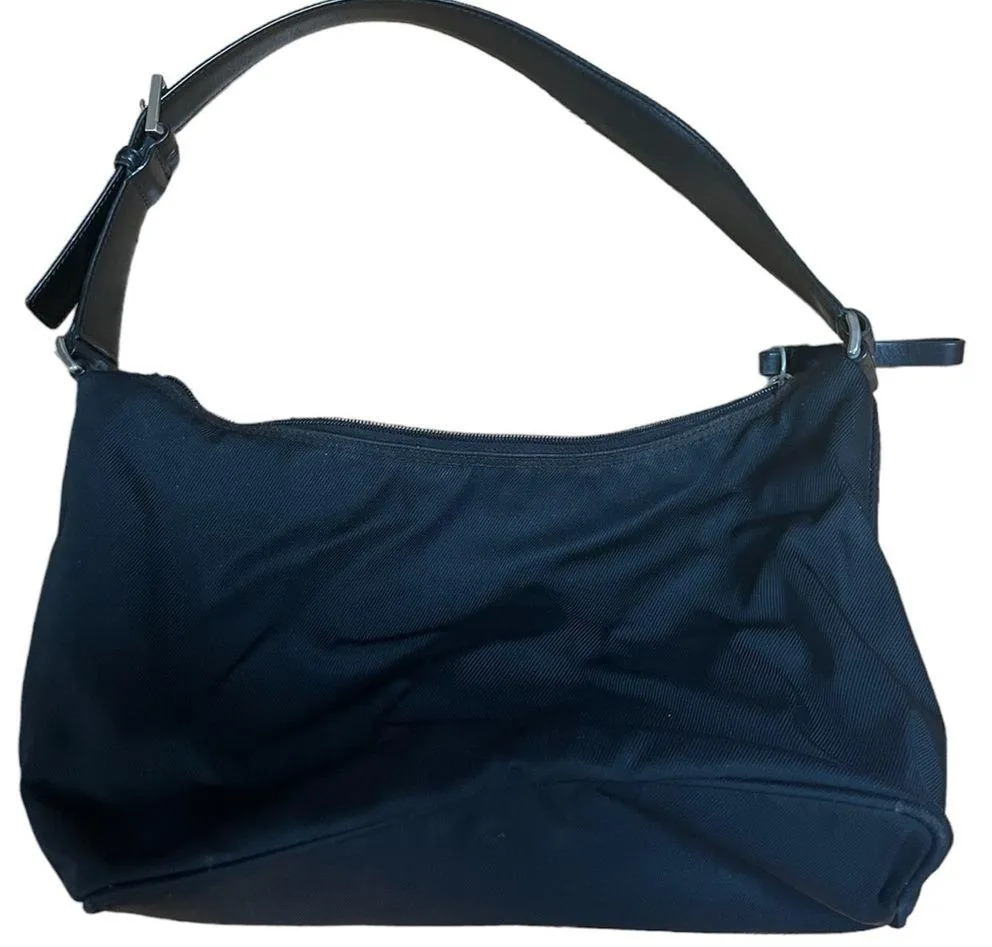 Vintage  Mercer Black Nylon Shoulder Bag - Image 3