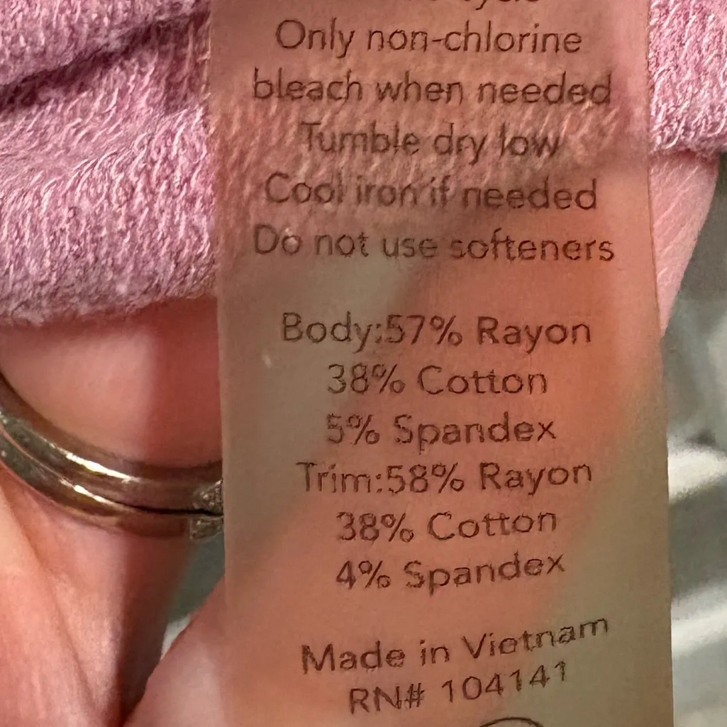 Calia Activewear Pink Crewneck Sweatshirt - Image 4