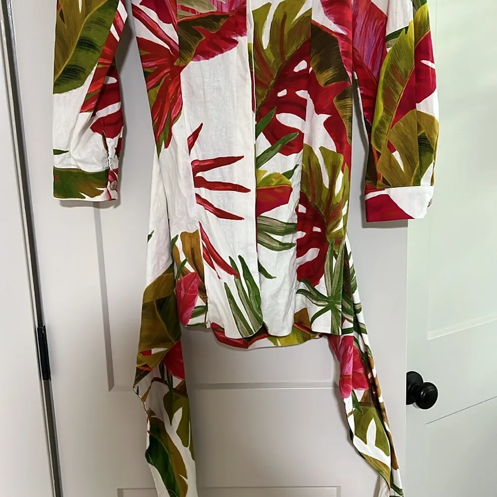 Farm rio White Spring Forest Mini Dress - Image 7