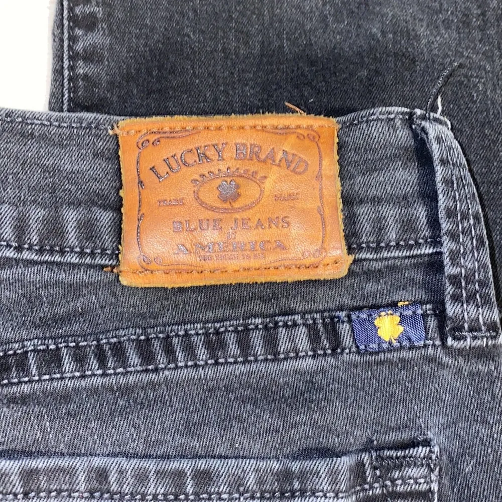 Lucky Brand Sofia Boot Black Jeans Size 6 - Image 5