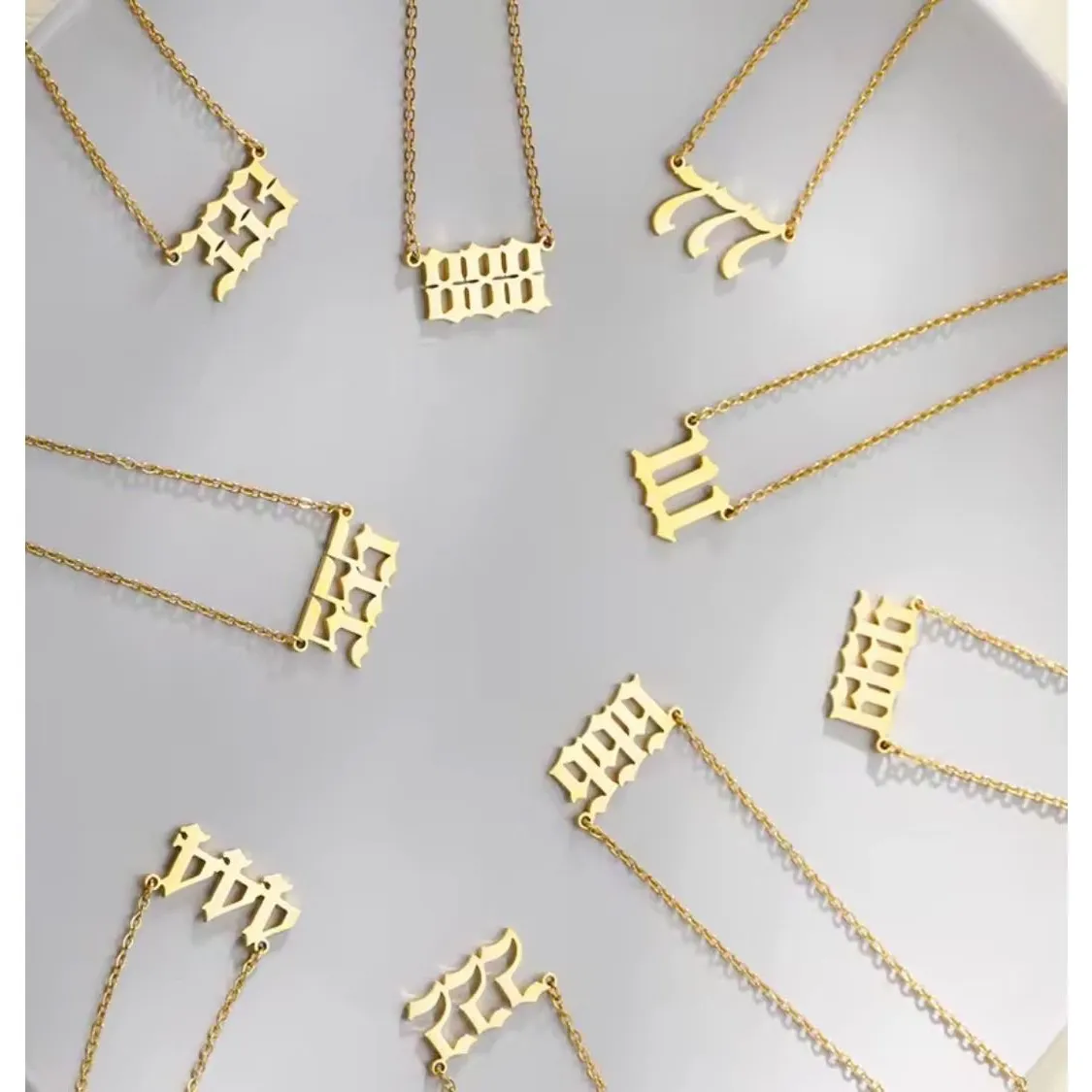 NWT SPIRITUAL YELLOW GOLD PLATED‎ 555 ANGEL NUMBER NECKLACE, GIFT, PRESENT - Image 12