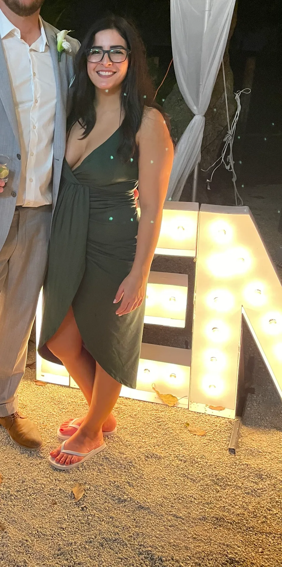 Emerald Wrap Dress - Image 2