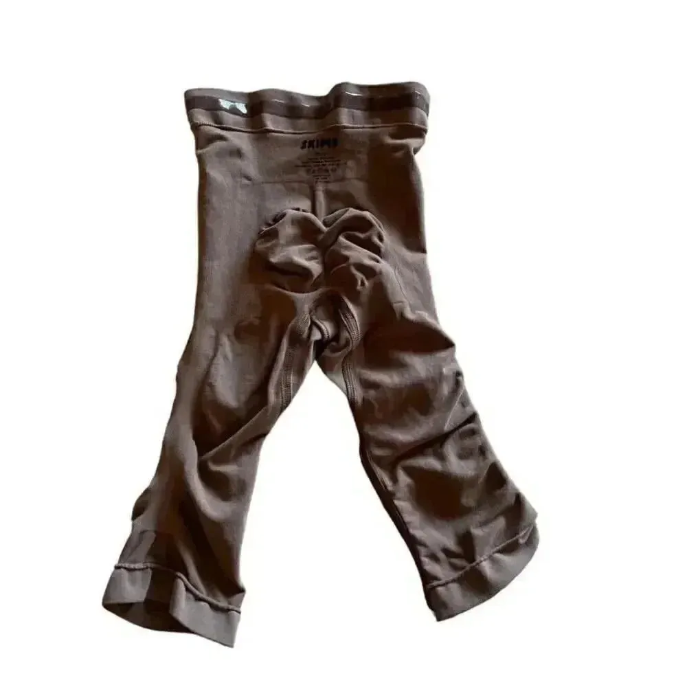 NWT SKIMS MID THIGHT SHORTS BUTT ENHANCEMENT SIENNA COLOR SZ XXS #1468 - Image 6