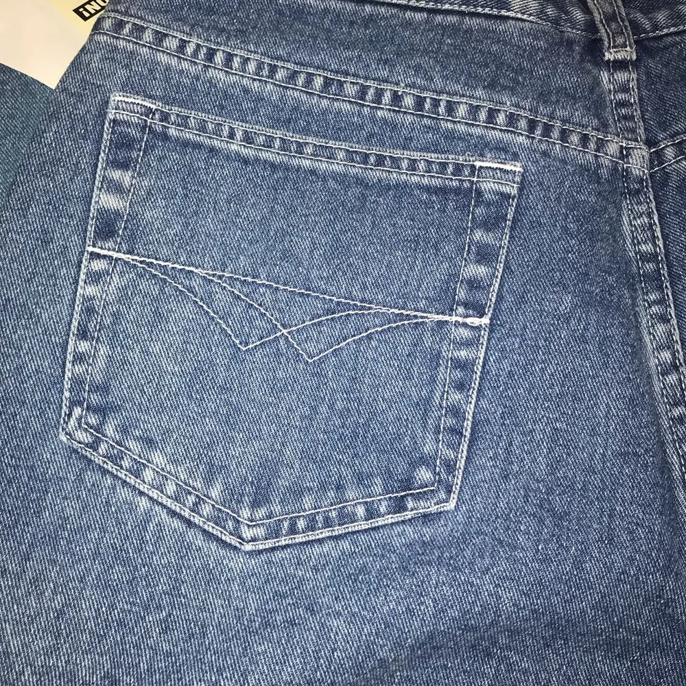 La Blue high waisted denim 10 flared glitter new - Image 6