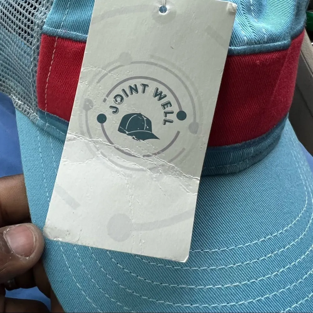 BABY BLUE and Pink COLORADO HAT - Image 2