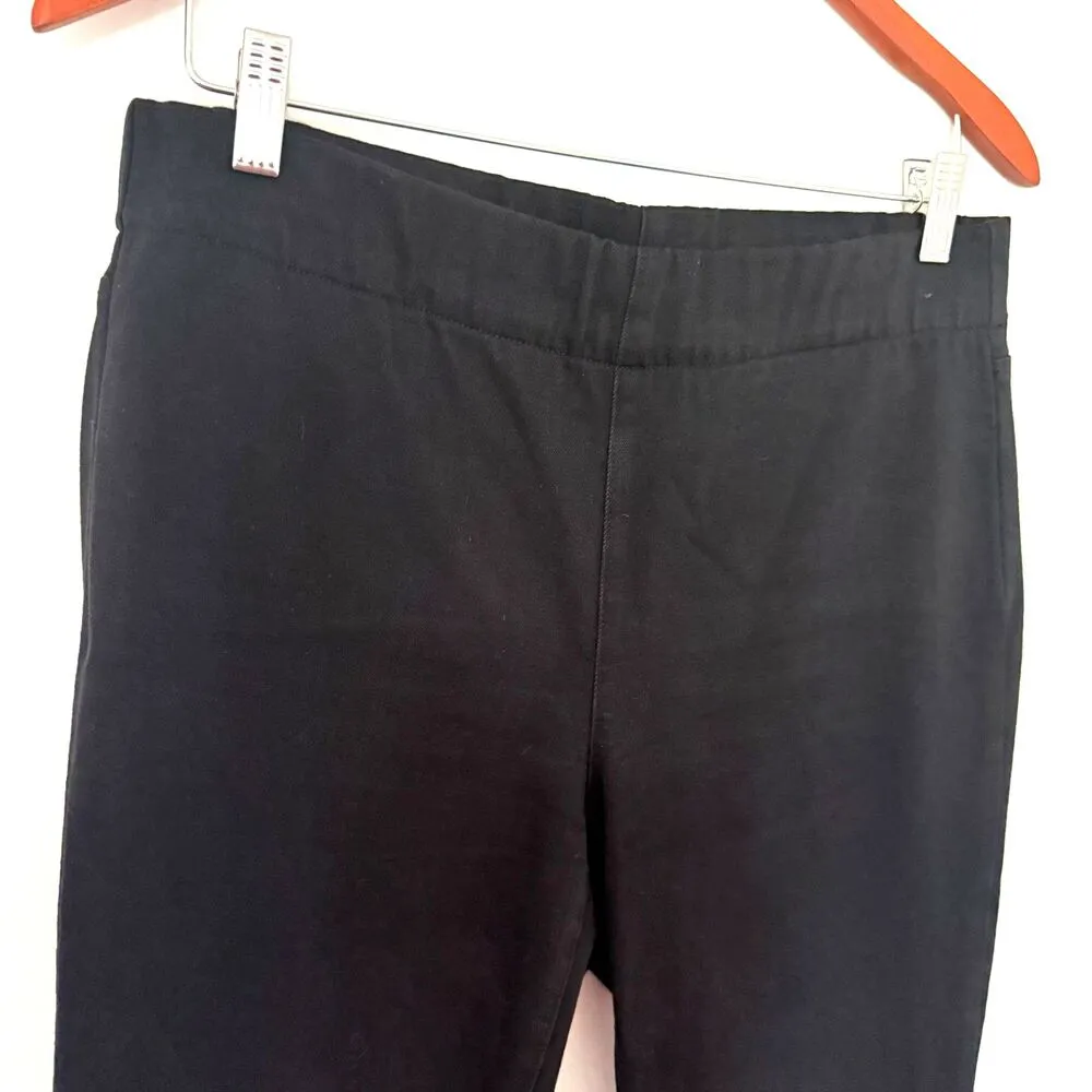 NYDJ Millie Ankle Pants Black Pull On Elastic Waist Sleek Stretch Casual Work 10 - Image 9