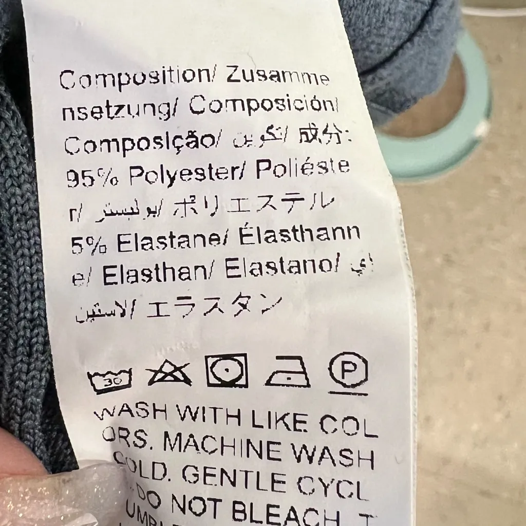 SHEIN Blue Button-Detail Cardigan - Image 5