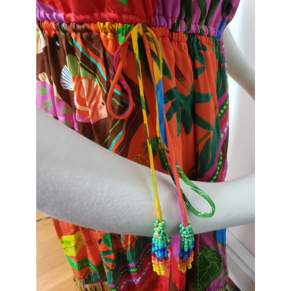 Anthropologie ×Farm Rio Palila Fringed Midi - Image 11