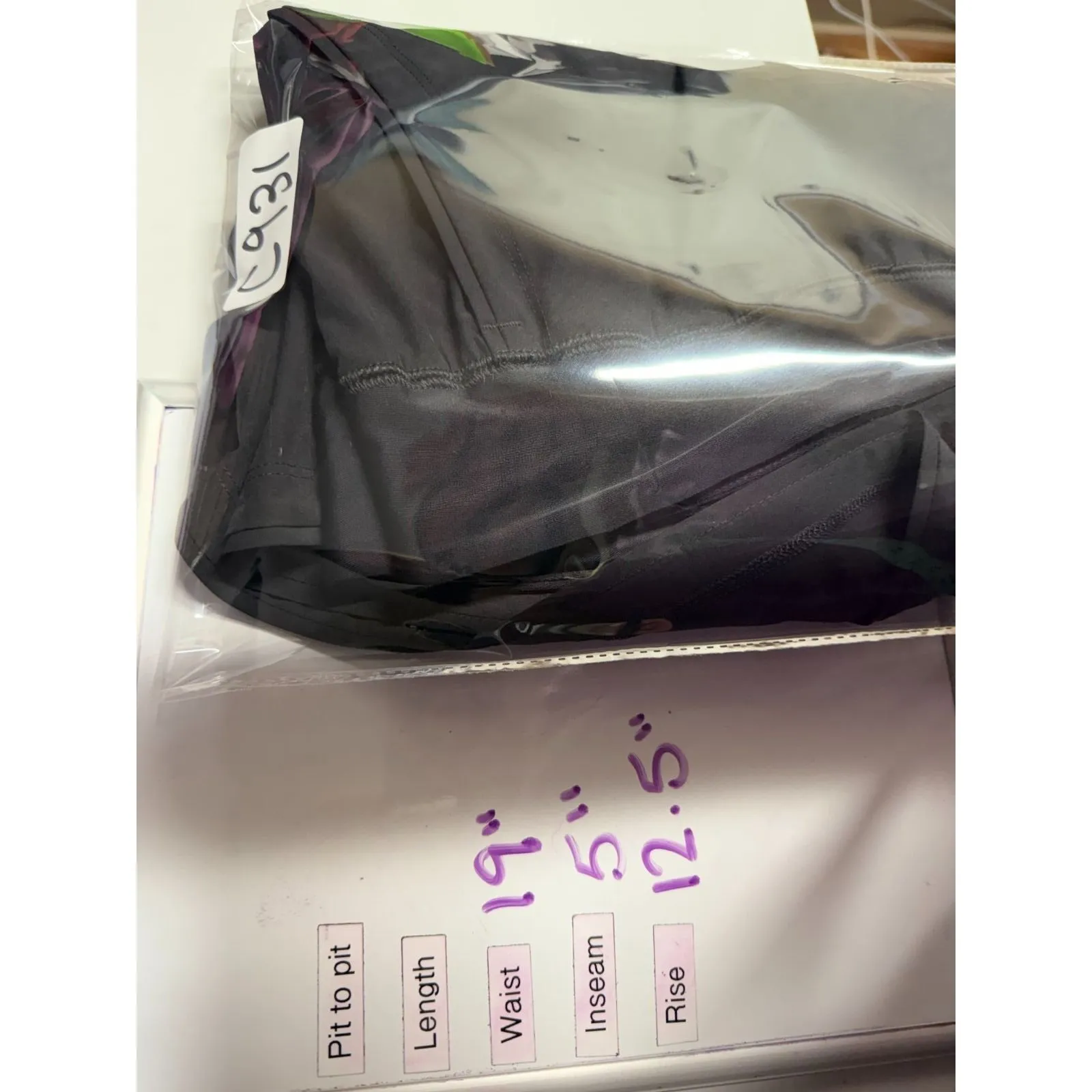 NWOT‎ Lands End Women Sz 18 Swim Quick Dry Board Shorts 5" UPF 50 Black Lined - Image 5