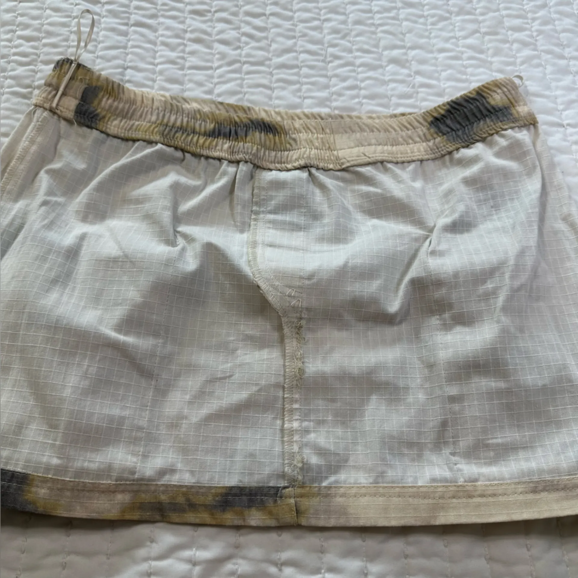 Zara Beige and Gray Mini Skirt - Image 14