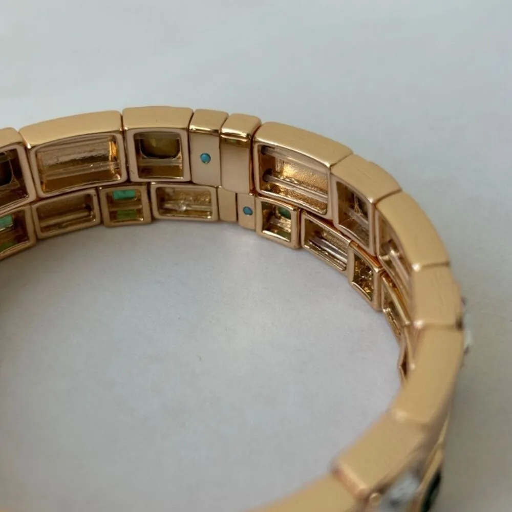 NWOT Roxanne Assoulin duo bracelet Gold - Image 6