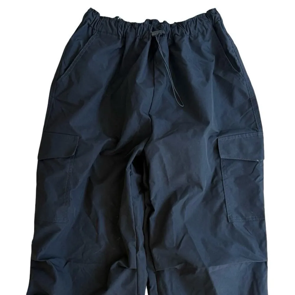 NWT Love Tree Y2K Nylon Black Parachute Cargo Pants - L - Image 4