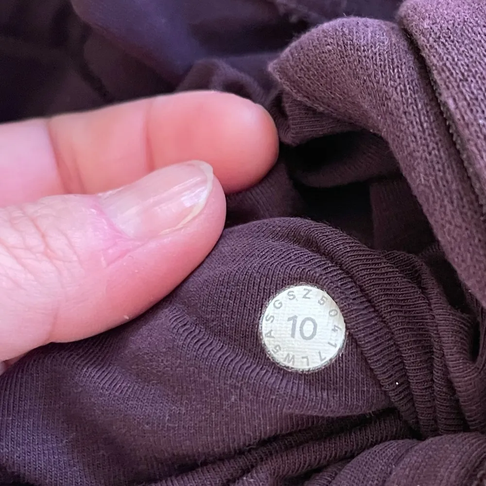 Women’s Lululemon Get Going Jogger Black Cherry color size 10 - Image 6