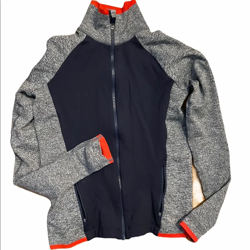 HP! Athleta Gray Heather Andes Hybrid Jacket XS. - Image 2