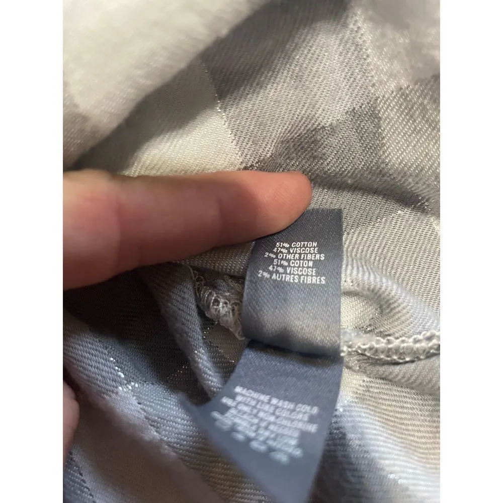 aerie grey plaid collar shirt medium - Image 8