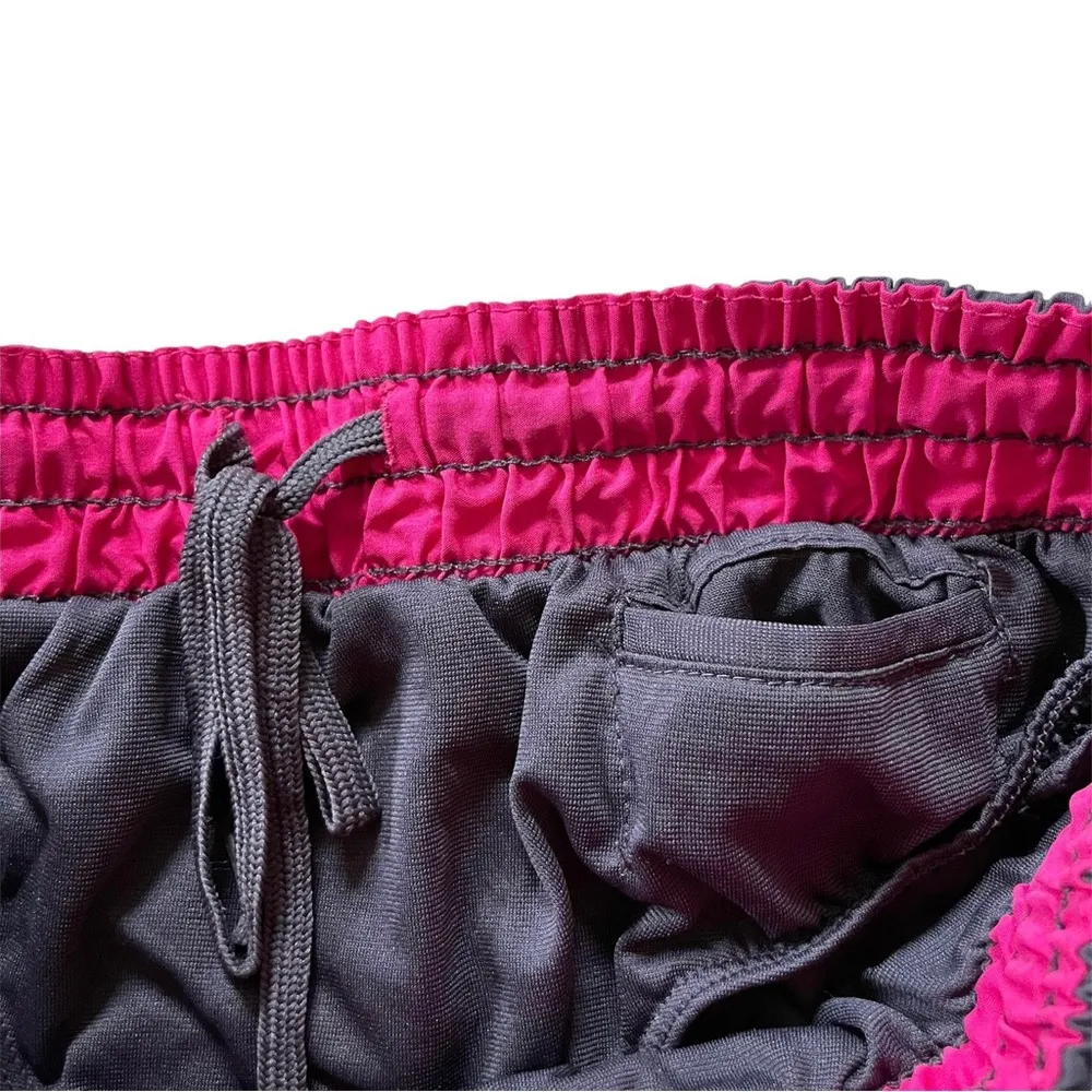 Juniors’ Umbro Pink and Gray Athletic/Running Shorts - Image 4