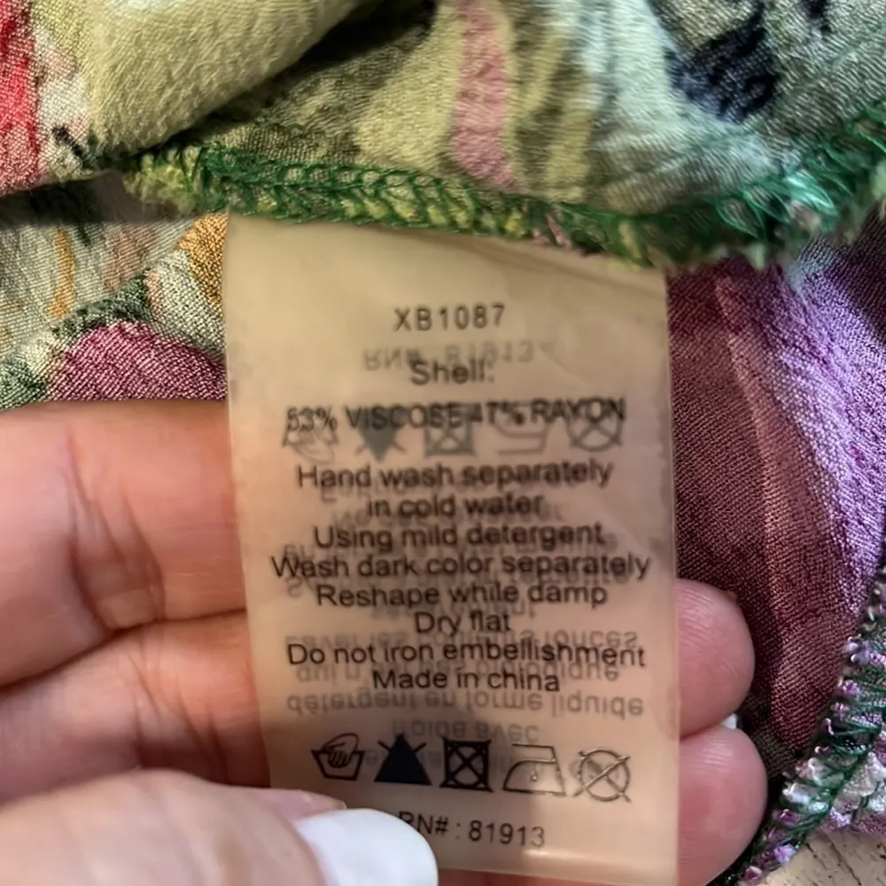 Plenty by Tracy Reese Floral Wrap Dress Size XS - Image 6