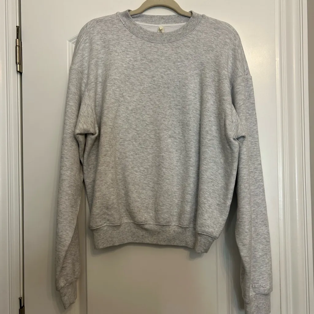 Skims Cotton Fleece Crewneck - Image 2